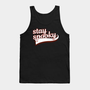 Stay Spooky  For A Sporty Halloween Tank Top